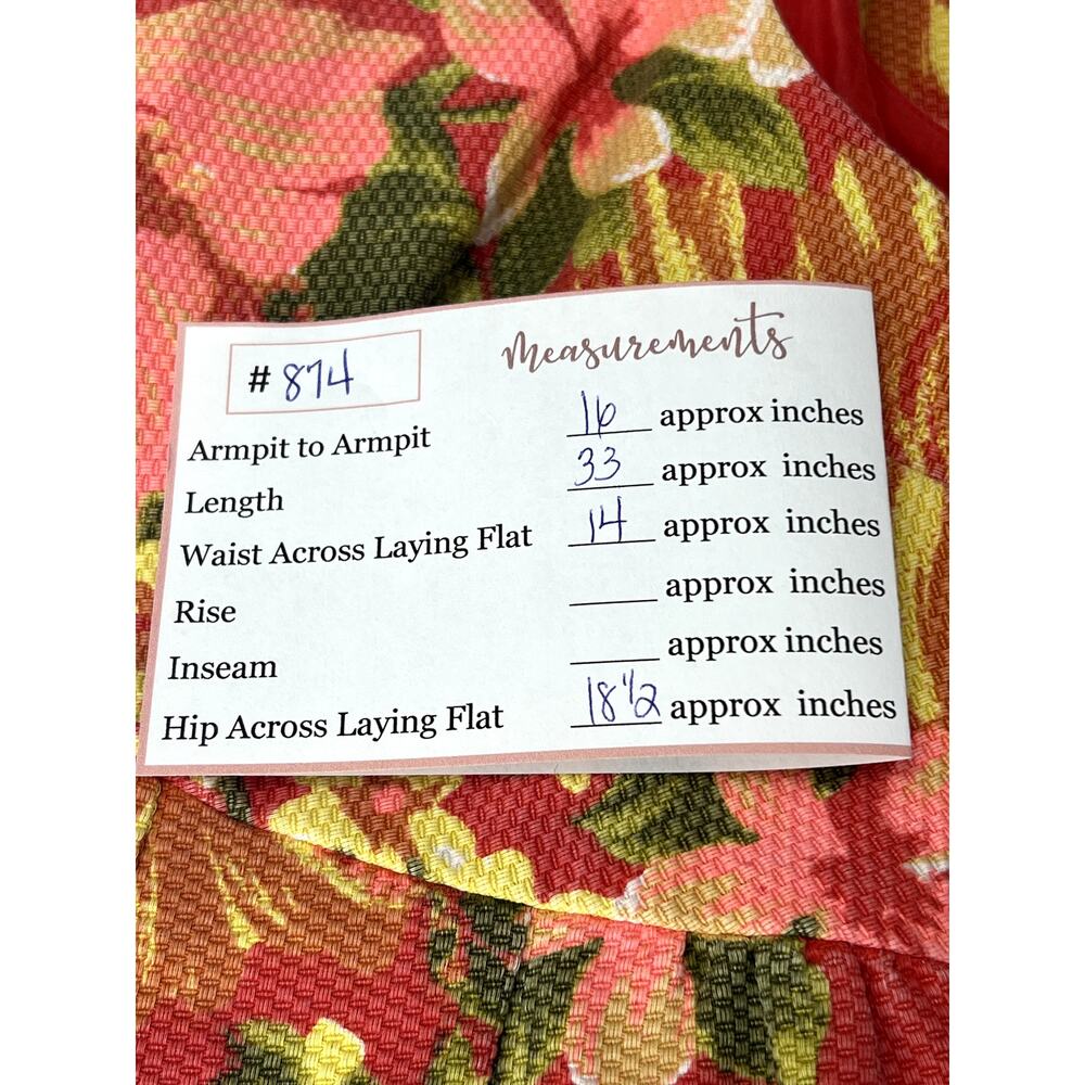 NWT Tracy Feith Target Multicolor Tropical Flowers Sleeveless Above Knee Dress 7 - Picture 7 of 7